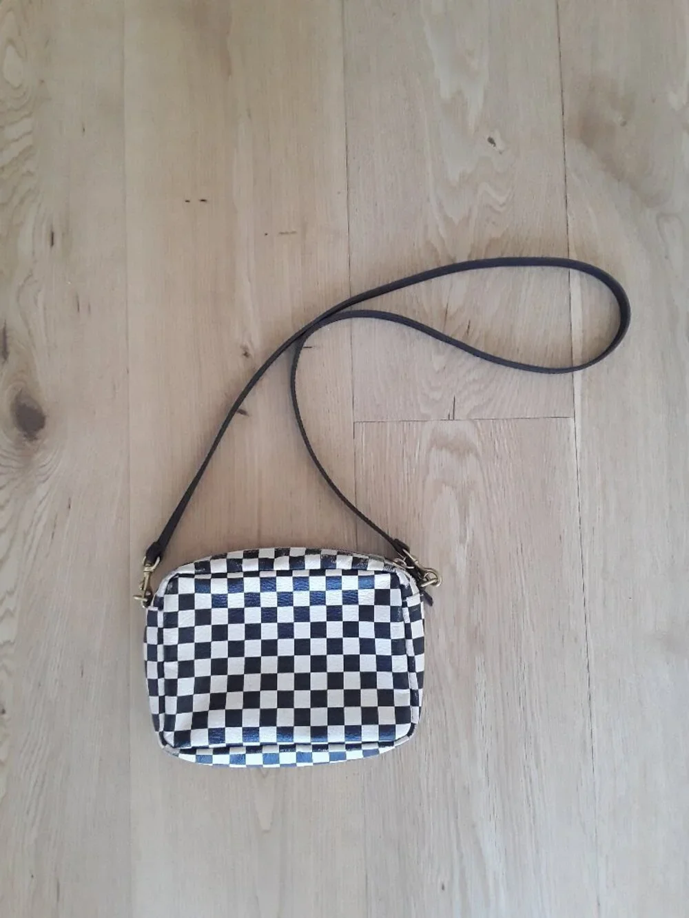Clare V Checker Midi bag - Picture 4 of 10